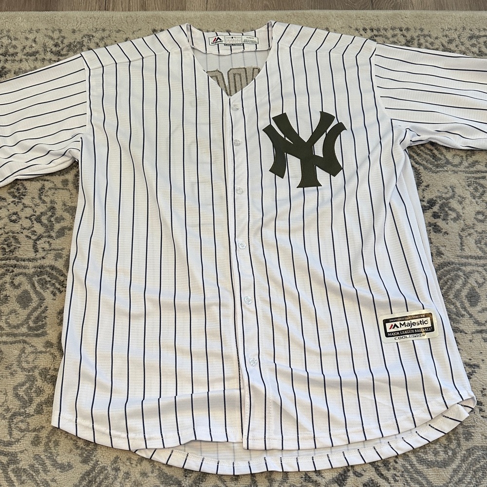 Majestic Yankees Pinstripe #99 Judge Jersey